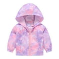thumbnail image 1 of Otqutp Baby Toddler Cartoon Windproof Hooded Jackets Kids Zip Up Windbreaker Outwear Coat Fashion Fall Outfits with Pocket, 1 of 8