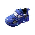 thumbnail image 1 of Otqutp Baby Toddler Memory Foam Sole Light up Sneakers Toddler New Born Non Slip First Walking Sport Shoes Lightweight Comfy, 1 of 4