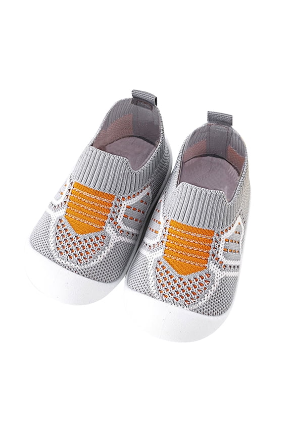 Baby Walking Shoes Toddler Boys Girls Shoes First Walk-ers Breathable Soft Antislip Wearproof Crib Shoes Prewalker Sneakers