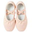 thumbnail image 1 of Otqutp Ballet Shoes for Teen Girls Stretch Yoga Canvas Dance Slippers Split Sole for Kids Breathable Soft Bottom Shoes, 1 of 9