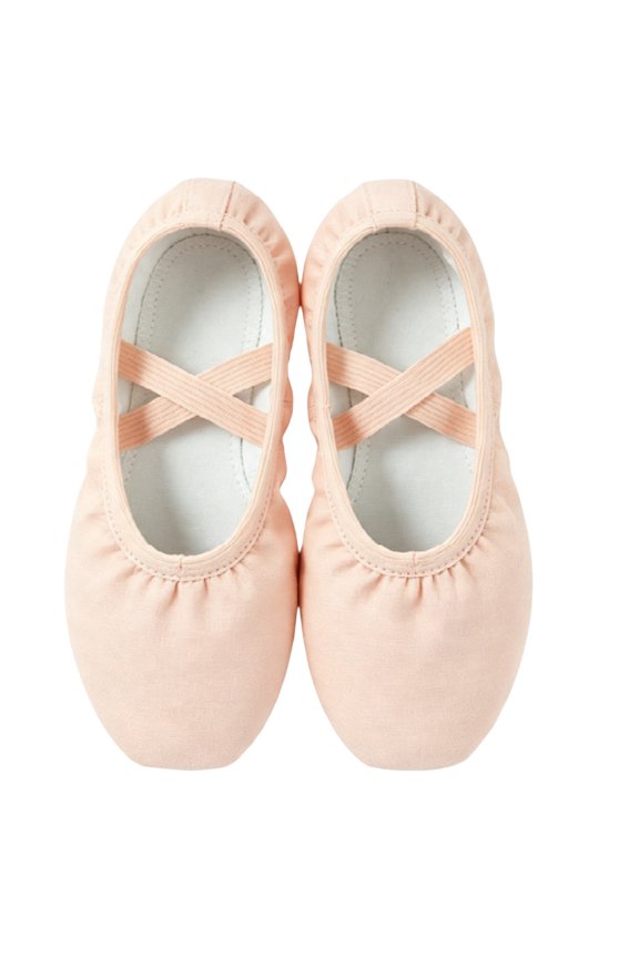 Ballet Shoes for Teen Girls Stretch Yoga Canvas Dance Slippers Split Sole for Kids Breathable Soft Bottom Shoes