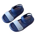 thumbnail image 1 of Otqutp Birthday Footwear for Baby Toddler Little Kid Beach Sandals Summer Casual Walking Shoes Princess Flat Sandals with Ruffle Summer Sandals, 1 of 8