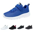 thumbnail image 1 of Otqutp Boys Girls Athletic Running Shoes Non-Slip Lace Up Adjustable Strap Sneakers Lightweight Breathable Tennis Shoes, 1 of 6