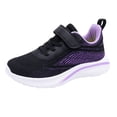 thumbnail image 1 of Otqutp Boys Girls Sneakers Non-Slip Lace Up Adjustable Strappy Running Shoes Lightweight Breathable Athletic Tennis Shoes, 1 of 9