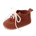 thumbnail image 1 of Otqutp Boys Running Shoes Girls Boys Single Shoes Lace Up First Walkers Shoes Toddler Soft Bottom Breathable Princess Shoes, 1 of 8