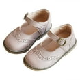thumbnail image 1 of Otqutp Casual Shoes for Kids Girls' Shoes Spring/Autumn Solid Color Flat Bottom Low Top Anti Slip Breathable Sandals Party Birthday School, 1 of 9