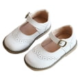 thumbnail image 1 of Otqutp Casual Shoes for Kids Girls' Shoes Spring/Autumn Solid Color Flat Bottom Low Top Anti Slip Breathable Sandals Party Birthday School, 1 of 9
