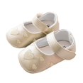 thumbnail image 1 of Otqutp Cat Print Walking Shoes for Toddlers Hook and Loop Non Slip Sneakers Baby Girls Solid Soft Rubber Sole Shoes, 1 of 4