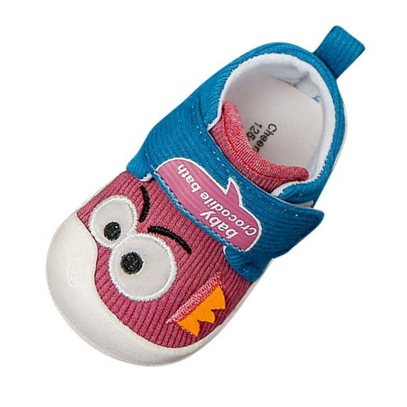Otqutp Children Autumn Shoes Fashion Autumn Toddler and Girls Casual Shoes Soft Sole Round Toe Buckle Shoes Lightweight Comfort Casual Shoes