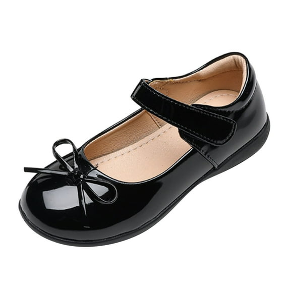 Otqutp Children Breathable Shoes Girl Shoes Small Leather Shoes Single Shoes Children Dance Shoes Girls Performance Shoes