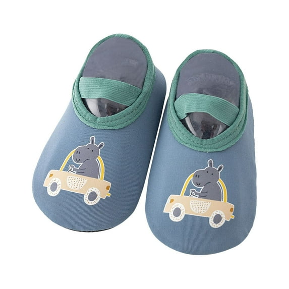 Otqutp Children Breathable Sneakers Toddler Shoes Spring and Summer Boys Girls Flat Bottoms Slip On Crib Shoes Soft and Comfortable Shoes