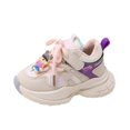 thumbnail image 1 of Otqutp Children Comfortable&nbsp;Sneakers Fashion Big Kids Winter Water Proof Flat Keep Warm Snow Boots Breathable Shoes 1-6 Years(Pink,3.5-4 Years), 1 of 1