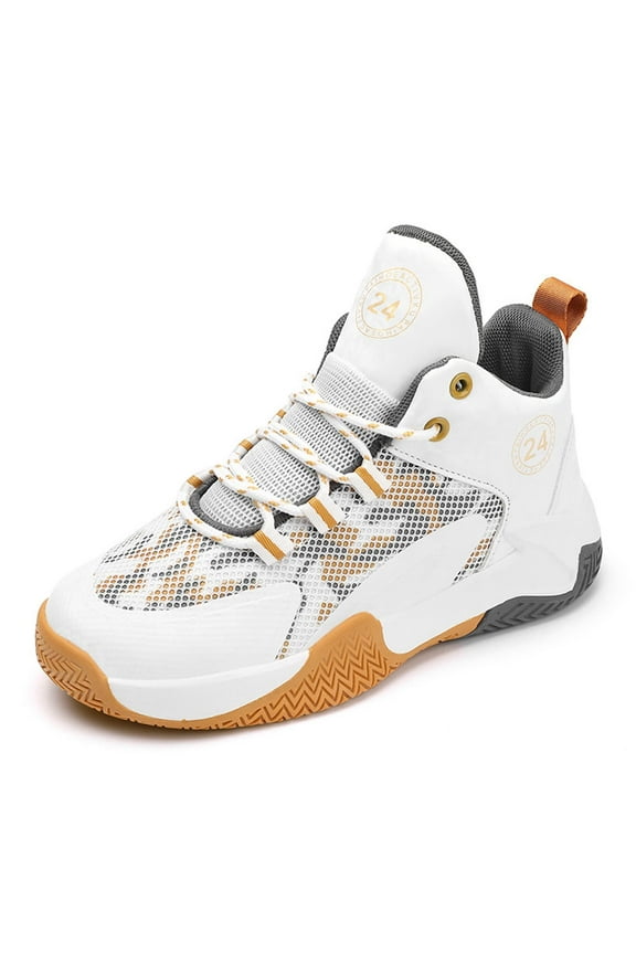 Children Cute Sneakers Kid's Basketball Shoes Boys Sneakers Girls Trainers Comfort High Top Basketball Shoes for Boys(Little Kid/Big Kid)