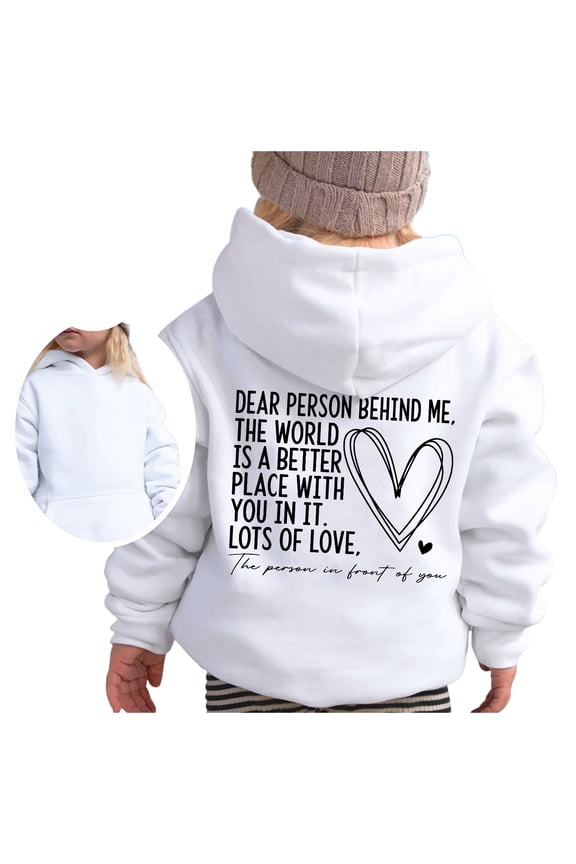 Children Dress Coats Windproof Children‘s Long Sleeve Zip Up Hoodies Butterfly Graphic Sweatshirt Jacket Oversized Sweater(White,7-8 Years)