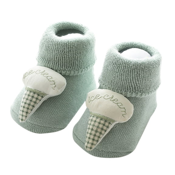 Otqutp Children Fashion Slippers Toddler Baby Girls Boys 3D Cute Cute Animal Anti-Slip Socks Slippers House Shoes Bedroom Slipper Autumn Winter Warm (Bronze,0-1 Years)