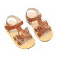 thumbnail image 1 of Otqutp Children First Walking Shoes For Kids Girls Strappy Open Toe Single Shoes Baby Girls Summer PU Leather Sandals, 1 of 8