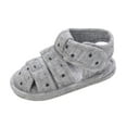thumbnail image 1 of Otqutp Children Flat Bottom Shoes&nbsp;Spring And Summer Baby Toddler Shoes Boys Girls Sandals Round Toe Light Soft Solid Color Comfortable, 1 of 9