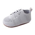 thumbnail image 1 of Otqutp Children Flat Shoes&nbsp;Girls Boys Single Shoes First Walking Shoes Toddler Soft Bottom Breathable Lace Up Mesh Sports Shoes, 1 of 8