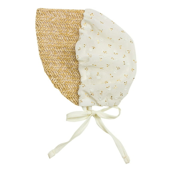 Otqutp Children Headwear Baby Girls Fetal Hat Boys Girls Spring/Summer Thin Cute Sunshade Hat 0 to 24 Months Outdoor Beach Bucket Cap