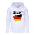 thumbnail image 1 of Otqutp Children Hooded Sweatshirt German English Printing Tracksuit Boys and Girls with Long Sleeves and Hoodies Pullover Tops 2-16 Years(White,2-3 Years), 1 of 3