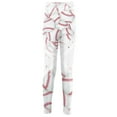 thumbnail image 1 of Otqutp Lightweight Leggings for Children Toddler Baby Girls Baseball Printed 3Ds Ptints Leggings Yoga Pants Cute Slim Fitted Stretch Pants, 1 of 4