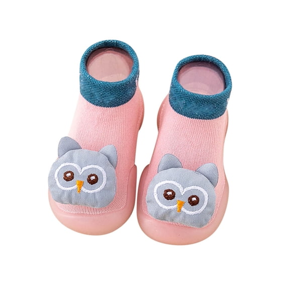 Otqutp Children Indoor Shoes Canvas Shoes Baby Shoes Baby Shoes Non Slip Ankle Soft Prewalker Shoes For 0 to 4 Years