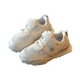thumbnail image 1 of Otqutp Children Lightweight Shoes&nbsp;Spring and Summer All Season Breathable Mesh Rubber Sole Children's Boys Girls Sports Shoes for 4-13Years(Beige,4.5-5 Years), 1 of 9
