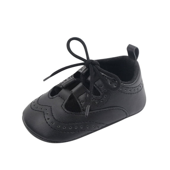 Otqutp Children Outdoor Shoes Spring Summer Toddler Boys Girls Casual Shoes Flat Bottom Light Hollow Breathable Solid Color Lace Up Shoes