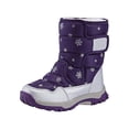 thumbnail image 1 of Otqutp Children Round Toe Shoes&nbsp;Girls Boys Snow Boots Outdoor Warm Comfortable Non Slip Mid Calf Padded Small Big Kids Winter Shoes(Purple,7.8 Years), 1 of 7