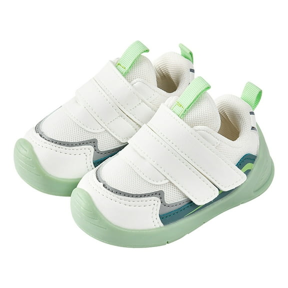 Otqutp Children Shoes Baby Girls Boys Sports Shoes Autumn Soft Sole Anti Kick Through Shoes Lightweight Walking Shoes
