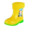 thumbnail image 1 of Otqutp Children Shoes Girls Single Shoes Bowknot First Shoes Buckle Strap Toddler Soft Bottom Breathable Princess Shoes 0-13 Years(Yellow,8-9 Years), 1 of 7