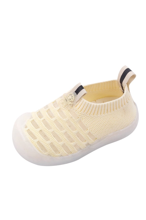 Children Shoes Spring Summer Toddlers Boys Girls Sports Shoes Flat Bottom Soft Fly Woven Mesh Breathable Comfortable Shoes