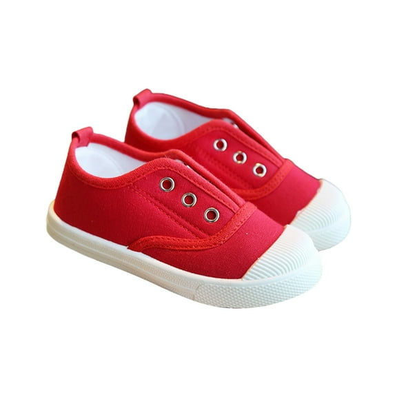 Otqutp Children Sneaker Children's Canvas Shoes 1 to 9 Years Breathable Boys' and Girls' Shoes Indoor Children's Shoes Toddler Shoes
