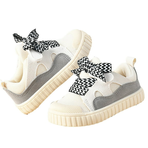 Otqutp Children Soft Bottom Shoes Baby Canvas Sneakers Boys Girls Spring Autumn Colorful Design Shoes Toddler Shoes Non Slip Cloth Shoes