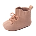 thumbnail image 1 of Otqutp Children Soft Bottom Sneakers Spring and Summer Toddler Shoes Boys and Girls Floor Sports Shoes Non Slip Lace Up High Top Mesh Breathable and Comfortable Shoe, 1 of 9