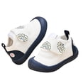 thumbnail image 1 of Otqutp Children Solid Color Sneakers Toddler Shoes Baby Girls Shoes Baby Boys Shoes 0 3 Years Baby Shoes Spring and Autumn Soft Sole Non Slip Breathable, 1 of 8