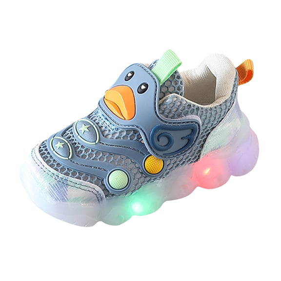 Otqutp Children Sport Shoes Breathable Shoes Sports Shoes Light Shoes Small White Shoes Light Board Shoes Non Slip Soft Bottom Toddler Shoes