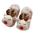 thumbnail image 1 of Otqutp Children Sport Shoes Soft Sole Boys Girls Baby Socks Shoes Toddler Slip on Shoes Floor Socks Shoes Outwear Deer 1-6 Years, 1 of 8