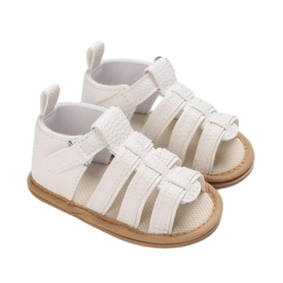 Otqutp Children Summer Spring Shoes Baby Boys Girls Spring Sandals Outdoor Beach Anti Slip Rubber Soft Sole Shoes
