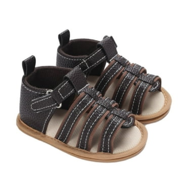 Otqutp Children Summer Spring Shoes Baby Boys Girls Spring Sandals Outdoor Beach Anti Slip Rubber Soft Sole Shoes
