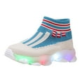 thumbnail image 1 of Otqutp Children Wedding Shoes Children Kids Baby Girls Sneakers Bling Led Light Luminous Sport Shoes for 1 to 6 Years, 1 of 2