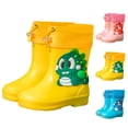 thumbnail image 1 of Otqutp Children's Drawstring Rain Boots Boys Baby Drawstring Rain Boots Girls Students Children's Sea Hunting Toddler Outdoor Water Shoes, 1 of 5