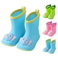 thumbnail image 1 of Otqutp Children's Rain Boots Boys Baby Rain Boots Girls Students Children's Sea Hunting Toddler Outdoor Water Shoes, 1 of 4