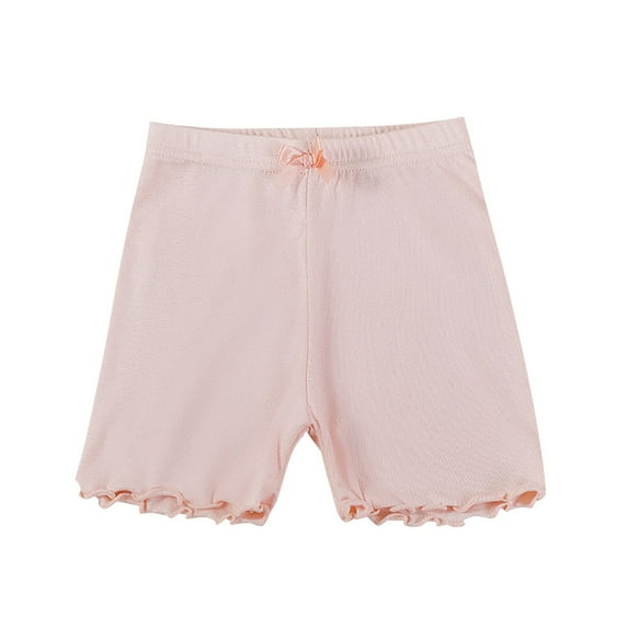 Otqutp Children's Underwear Girls' Pants Pure Cotton Short Pants Summer Thin Children's Underwear Baby Soft and Comfort Shorts(Pink-b,13-14 Years)