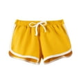 thumbnail image 1 of Otqutp Children's Underwear Girls' Pants Pure Cotton Short Pants Summer Thin Children's Underwear Baby Soft and Comfort Shorts(Yellow-c,13-14 Years), 1 of 3