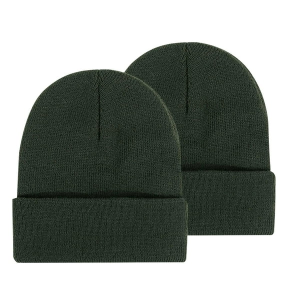 Otqutp Classic Headwear for Women's Beanie Hat for Men Women Winter Hats for Unisex Adults Soft Warm Lightweight Beanie Knitted Skull Cap for Outdoor Cold Weather(L,One Size)