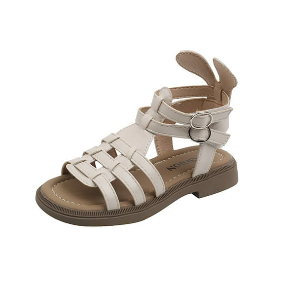 Otqutp Closed Toe Sandals for Kids Baby Boys Girls Summer Wide Shoes Toddler Outdoor 𝗟ow Heels Beach Sandal Slip On Casual