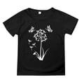 thumbnail image 1 of Otqutp Dandelion Print Children's T-Shirt - Soft Cotton Short Sleeve Round Neck Top,Lightweight Summer Wear for Girls and Boys 2-14Years, 1 of 3