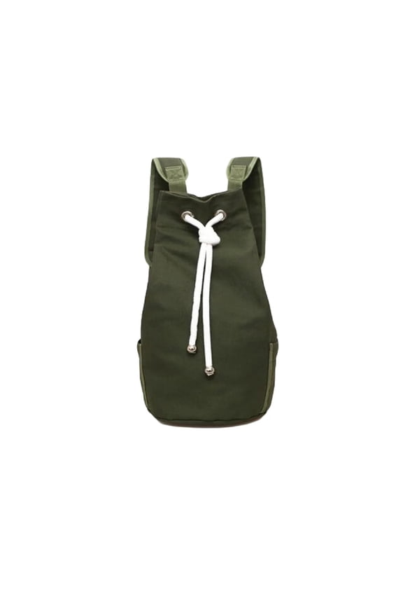 Drawstring Backpack Large Capacity Bucket Basket Bag Gym & Outdoor Sports Mountaineering Bag