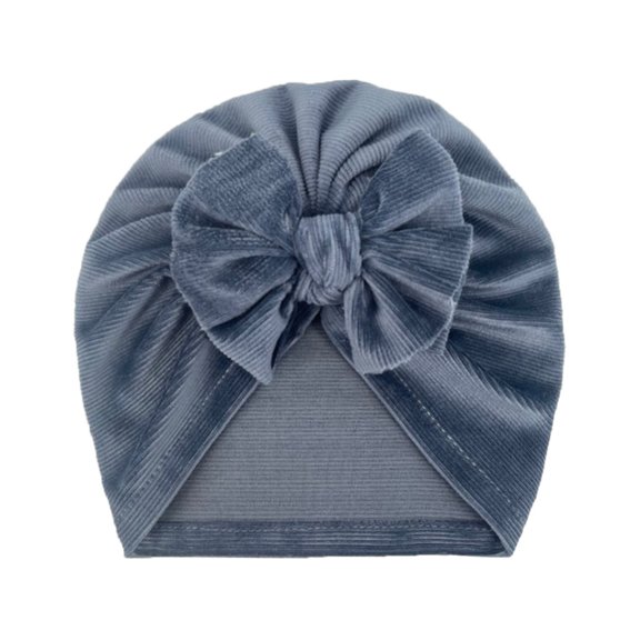 Otqutp Dress Hat for Toddler 0 to 3Years Baby Boys Girls Solid Cap Beanie Bowknot Elastics Turban Sping Summer Hat